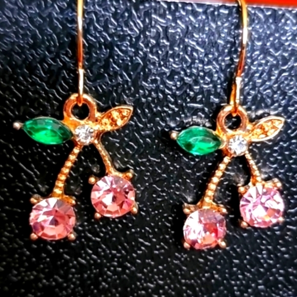 Fashion Jewelry Jewelry - Yummy Cherry earrings Perfect fo Summer Coming